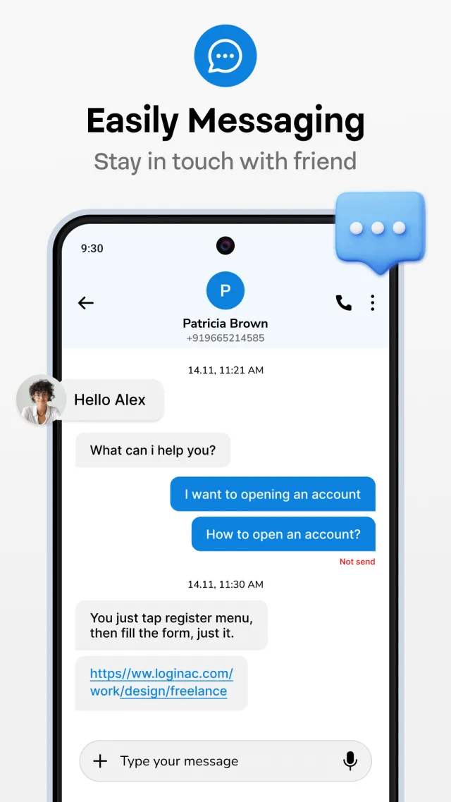 Messages - SMS Texting App - Screen 2
