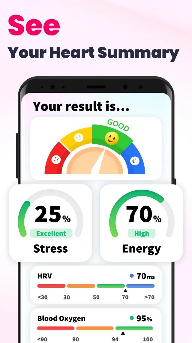 Heart Rate Monitor - Pulse App - Screen 3