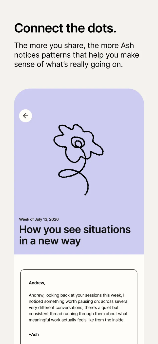 Ash - AI for Mental Health - Screen 5