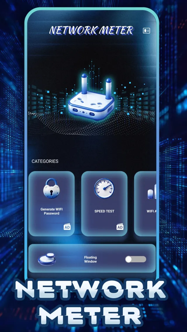 Network Meter - Screen 1