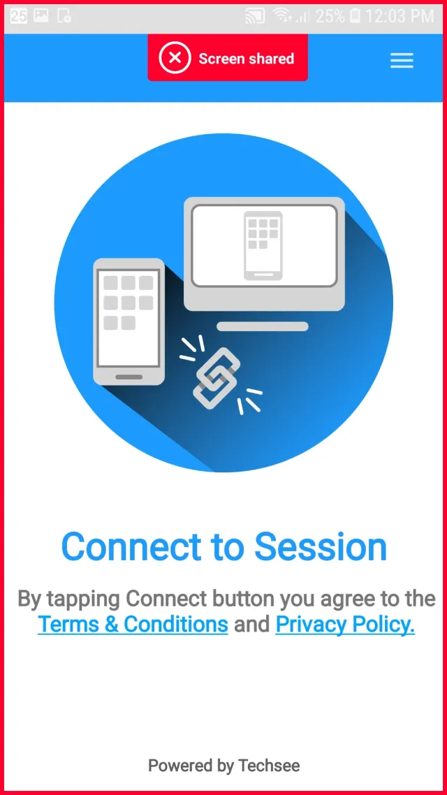TechSee Instant Mirroring - Screen 3