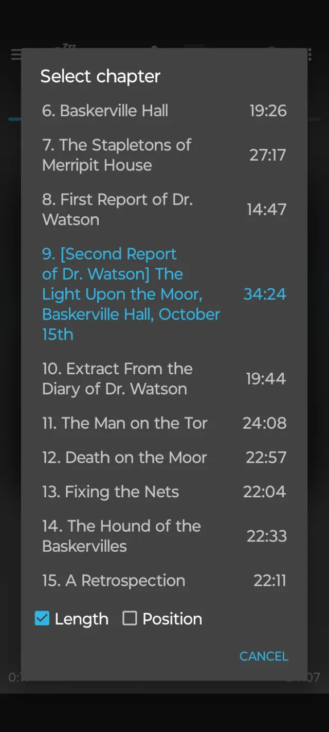 Smart AudioBook Player - Screen 4