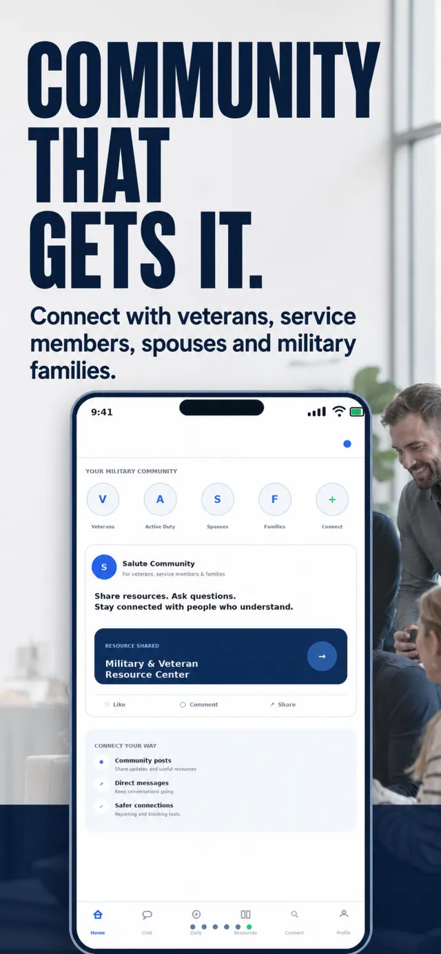 Salute: Military Network - Screen 6