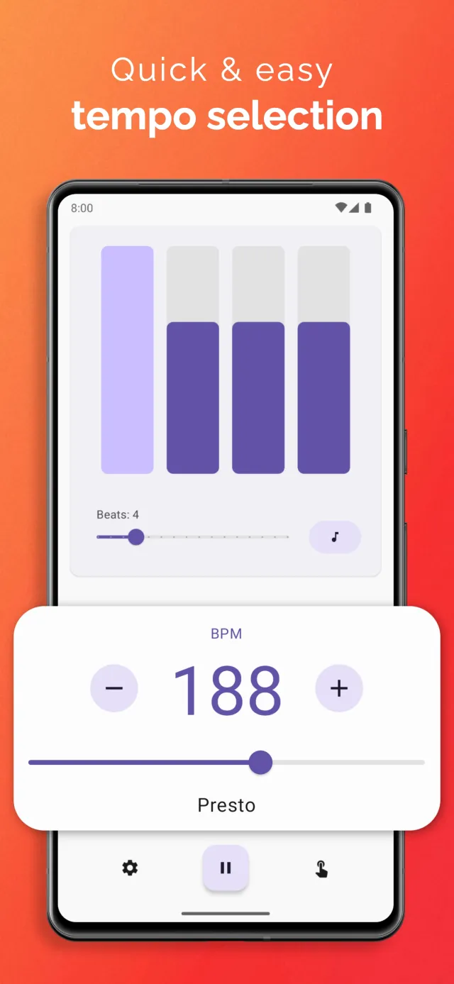 Easy Metronome - Screen 2