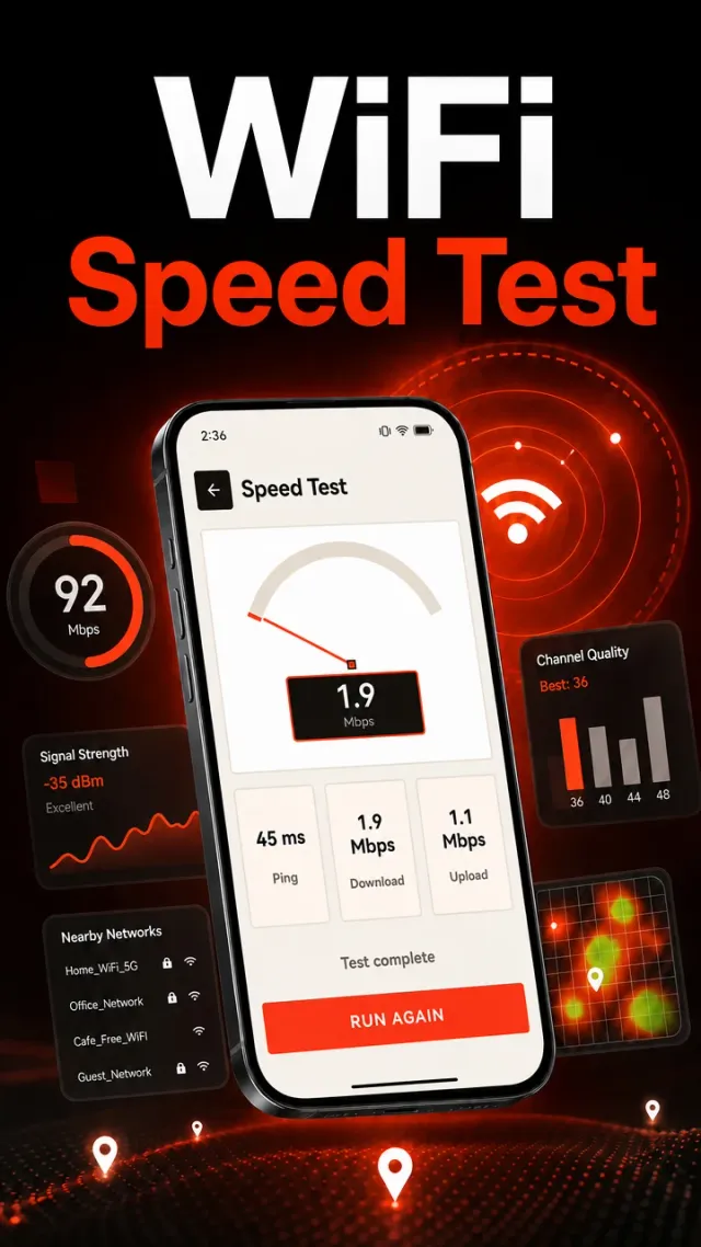 WiFi Signal Map - Screen 3