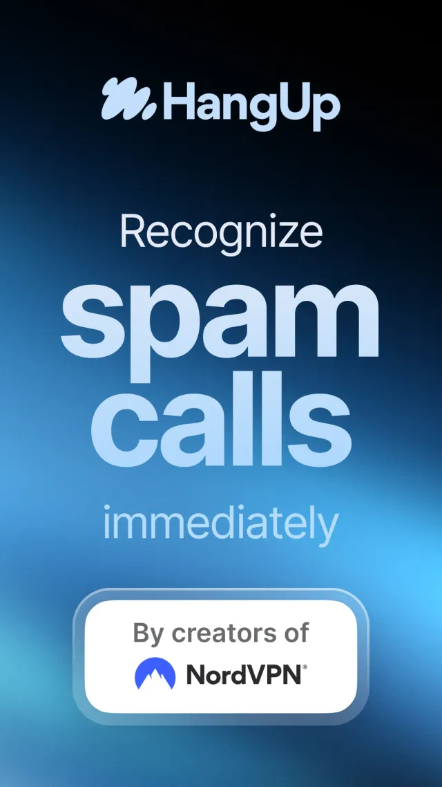 HangUp: A spam call blocker - Screen 1