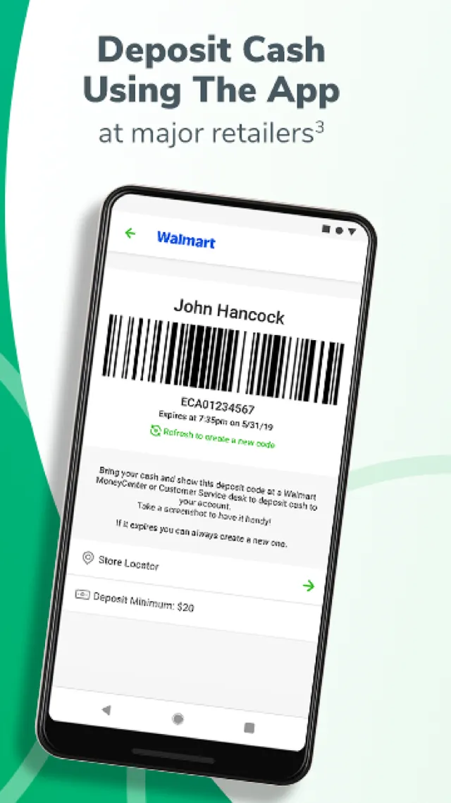 Green Dot - Mobile Banking - Screen 5