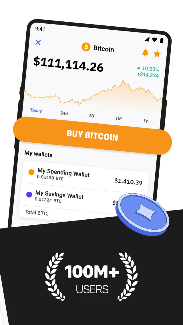 Bitcoin.com: Crypto Wallet - Screen 2