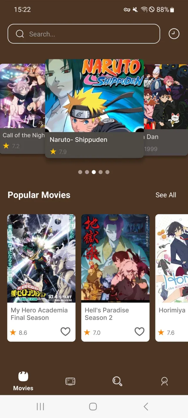 AniMochi - Screen 1