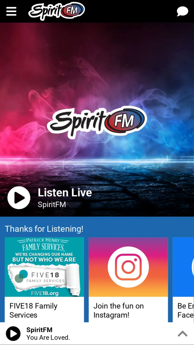 Spirit FM - Screen 1