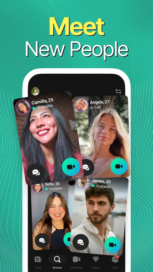 Lowins - Live Video Chat - Screen 3