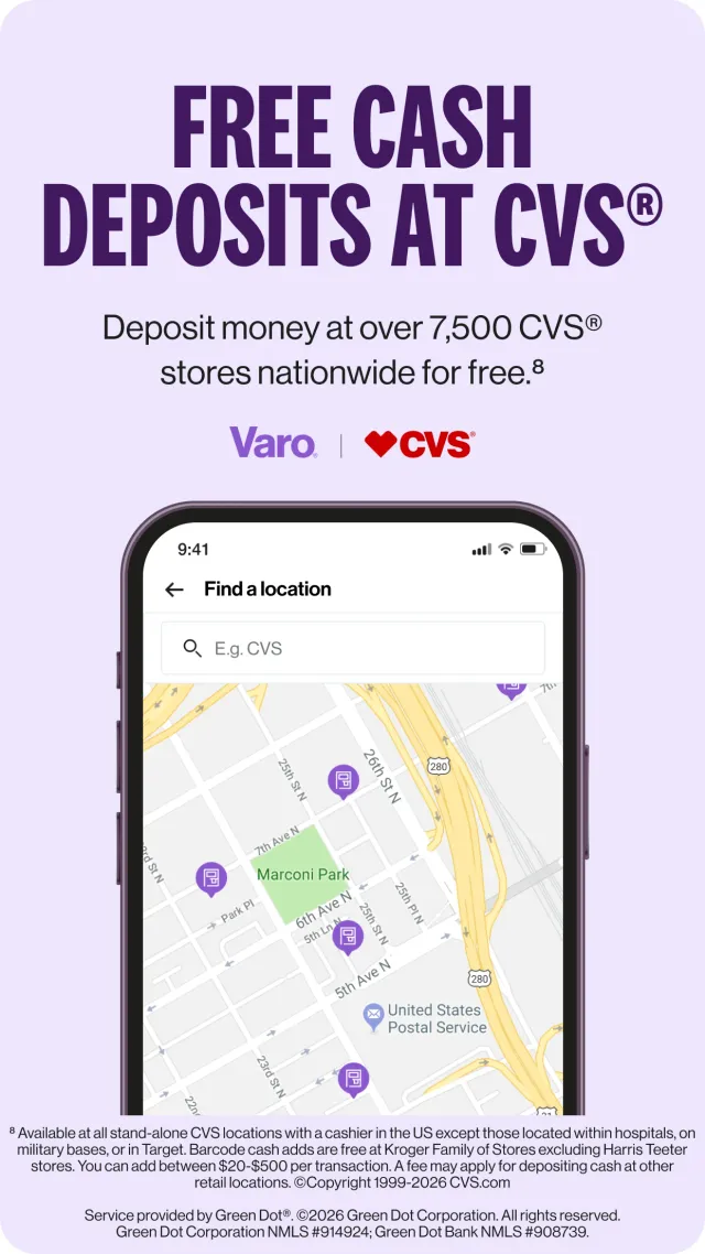 Varo Bank: Online Banking - Screen 6