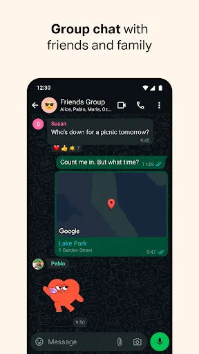 WhatsApp Messenger - Screen 4
