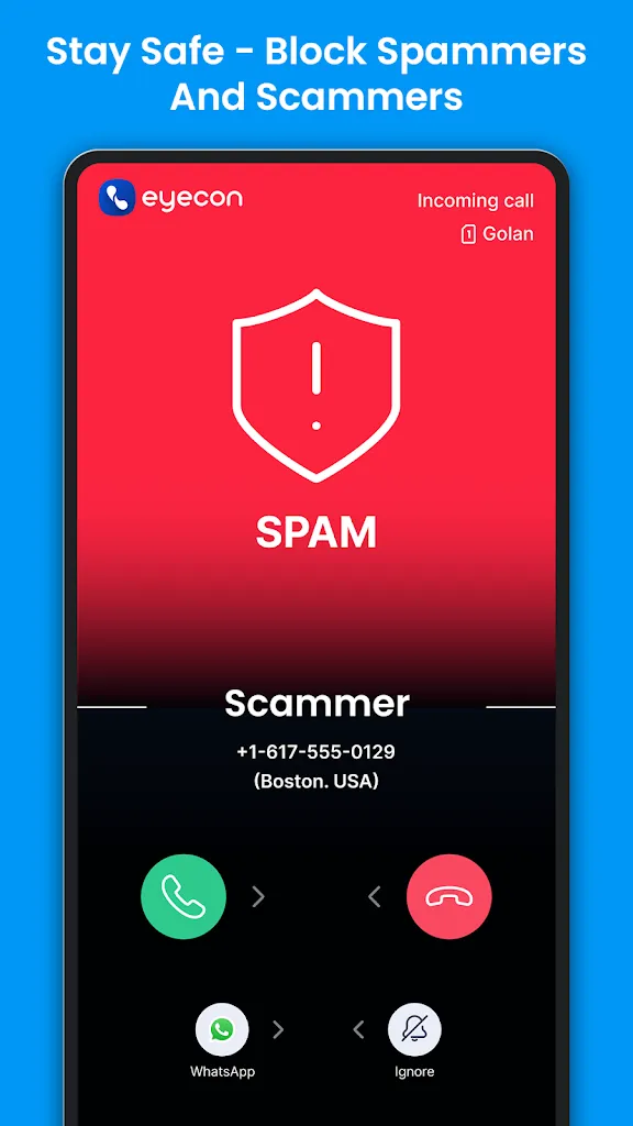 Eyecon Caller ID & Spam Block - Screen 1