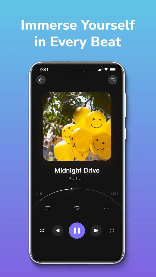 Sway - Music Player - Screen 2