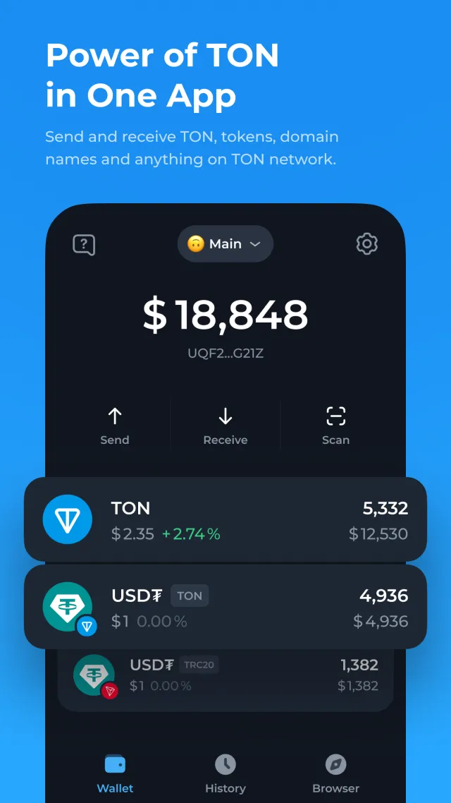 Tonkeeper - TON Wallet - Screen 2