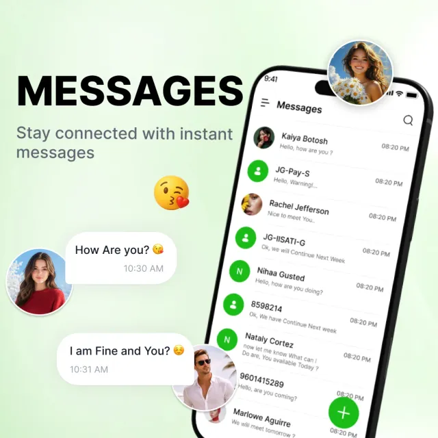 Messages: SMS Texting App - Screen 1