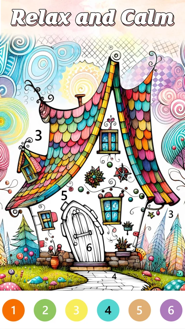 Wonder Tales Coloring Book - Screen 1
