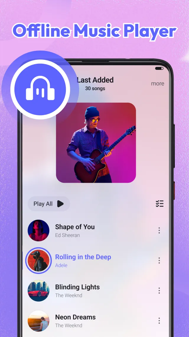Lucky Music - Mp3 Player - Screen 1