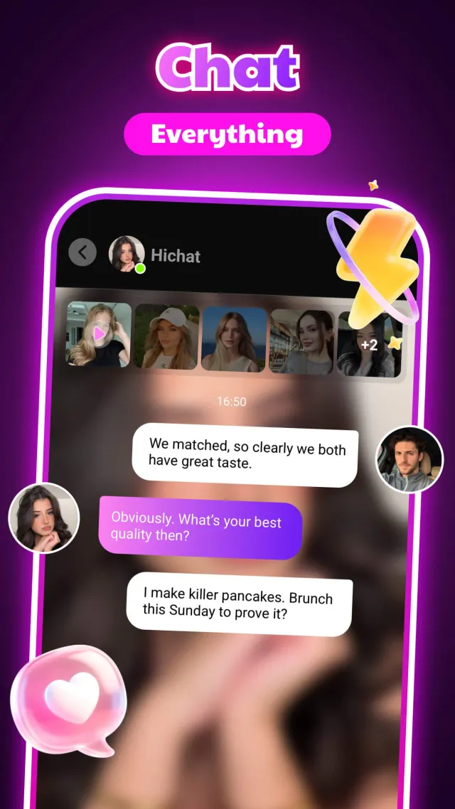 Hichat - Video Call, Chat Real - Screen 3