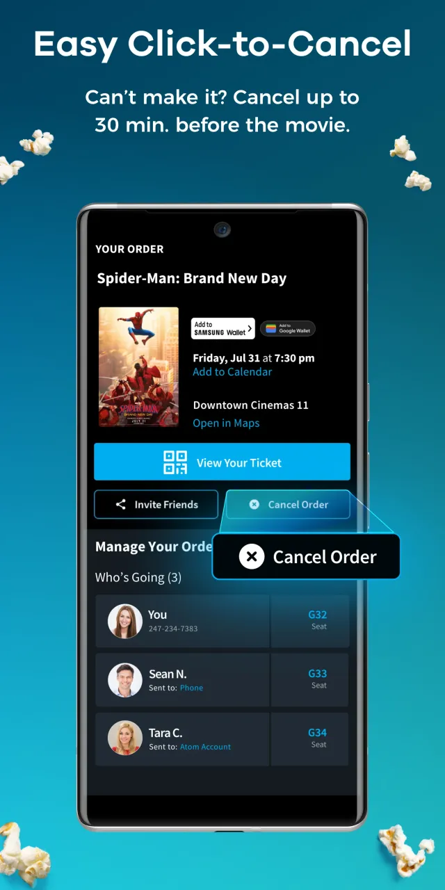 Atom - Movie Tickets & Times - Screen 5