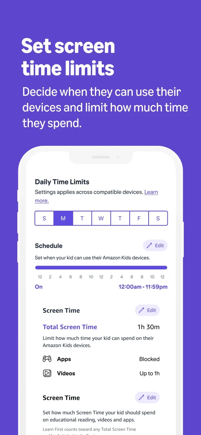 Amazon Kids Parent Dashboard - Screen 4