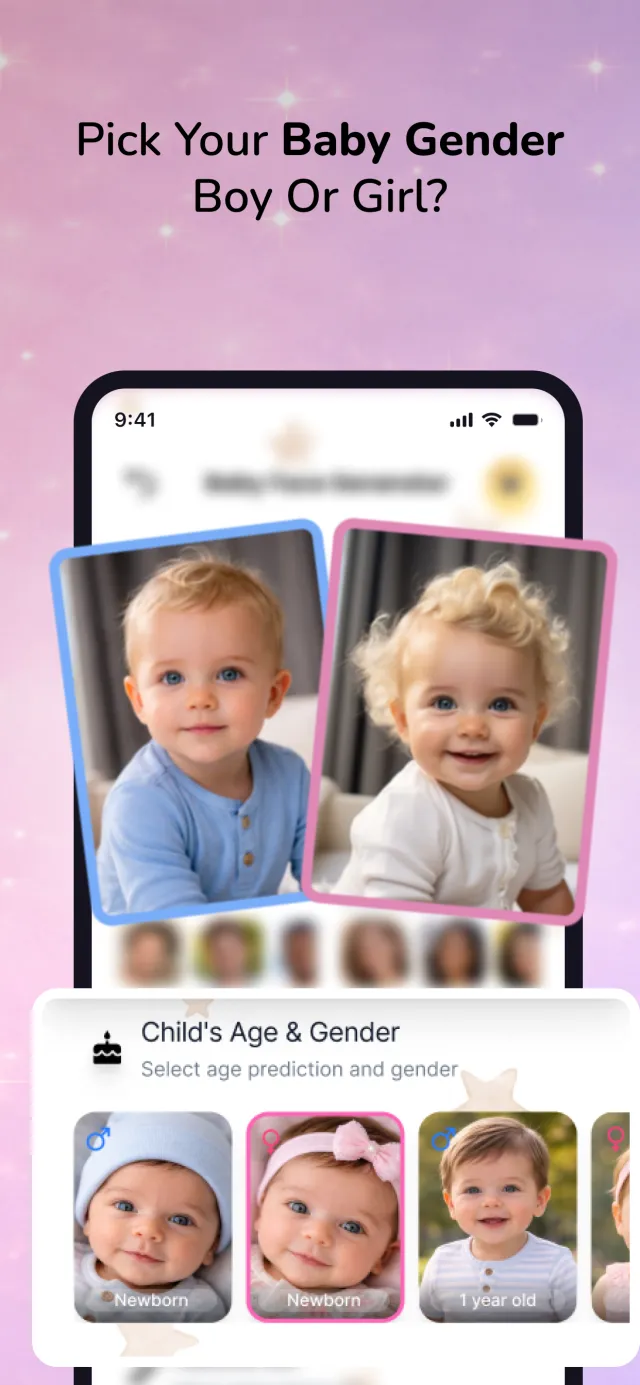 Future Baby AI Photo Generator - Screen 3