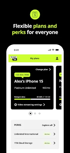 My Straight Talk: Mobile App - Screen 4