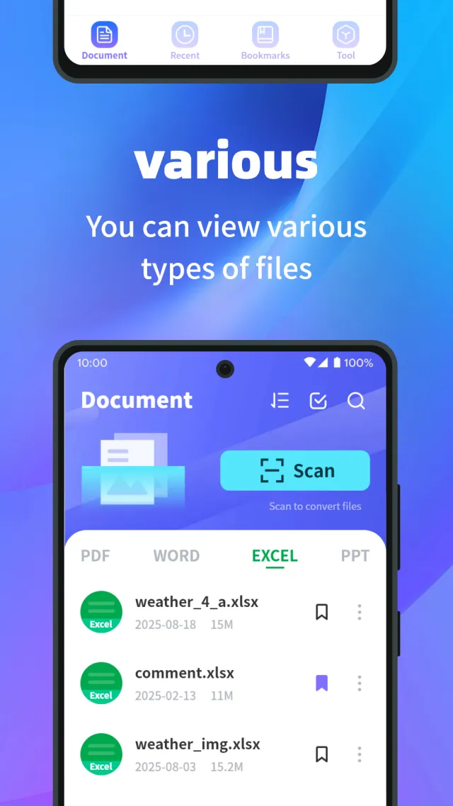 PDF Reader Zone - Screen 1