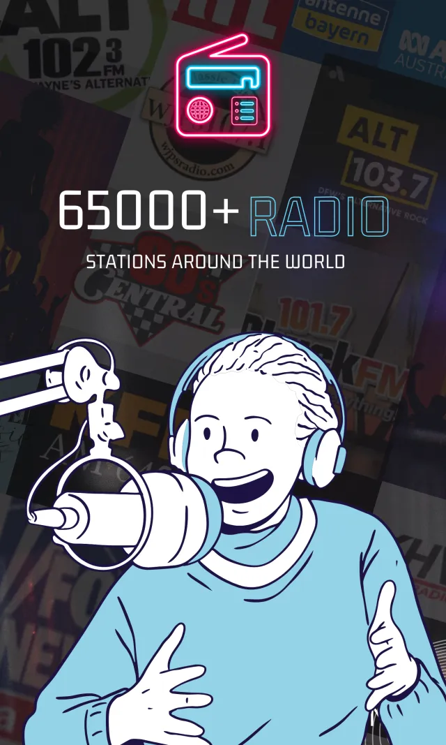 FM Radio : AM, FM, Radio Tuner - Screen 1