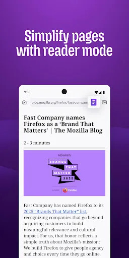 Firefox Fast & Private Browser - Screen 4