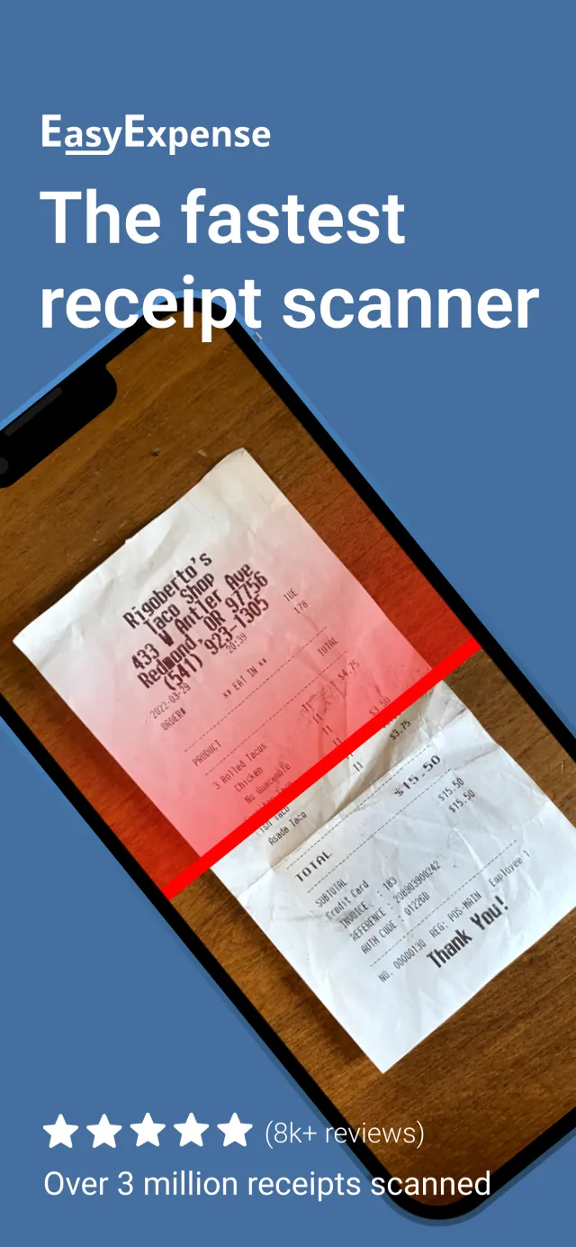 Receipt Scanner: Easy Expense - Screen 1