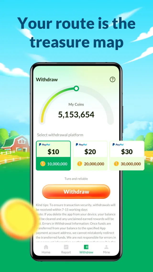 StepRush-Earn Reward by walk - Screen 3