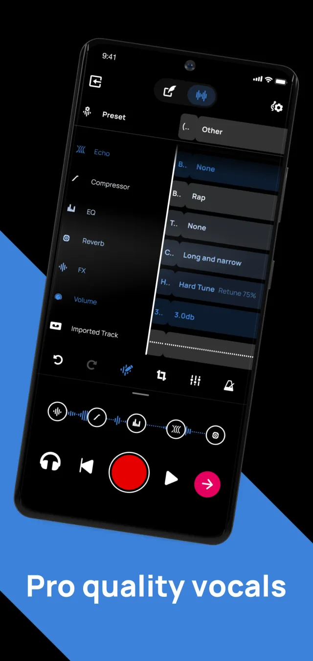 Voloco: Auto Vocal Tune Studio - Screen 5