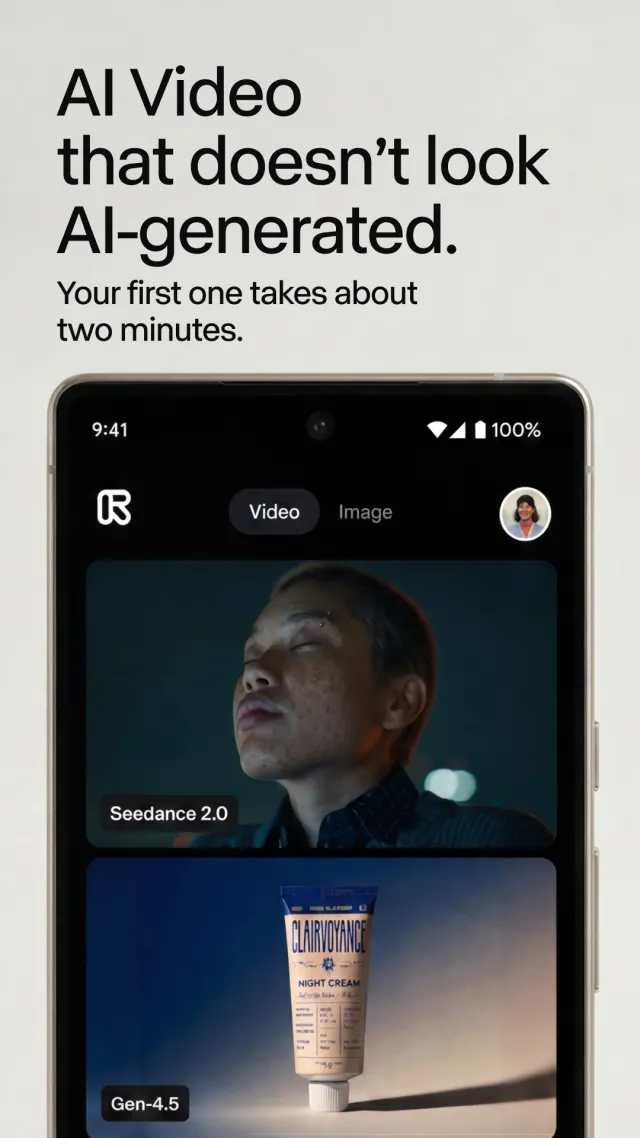 Runway ML - Screen 1