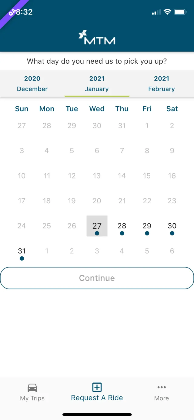 MTM Link Member - Screen 3