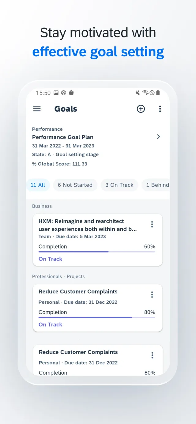 SAP SuccessFactors Mobile - Screen 6