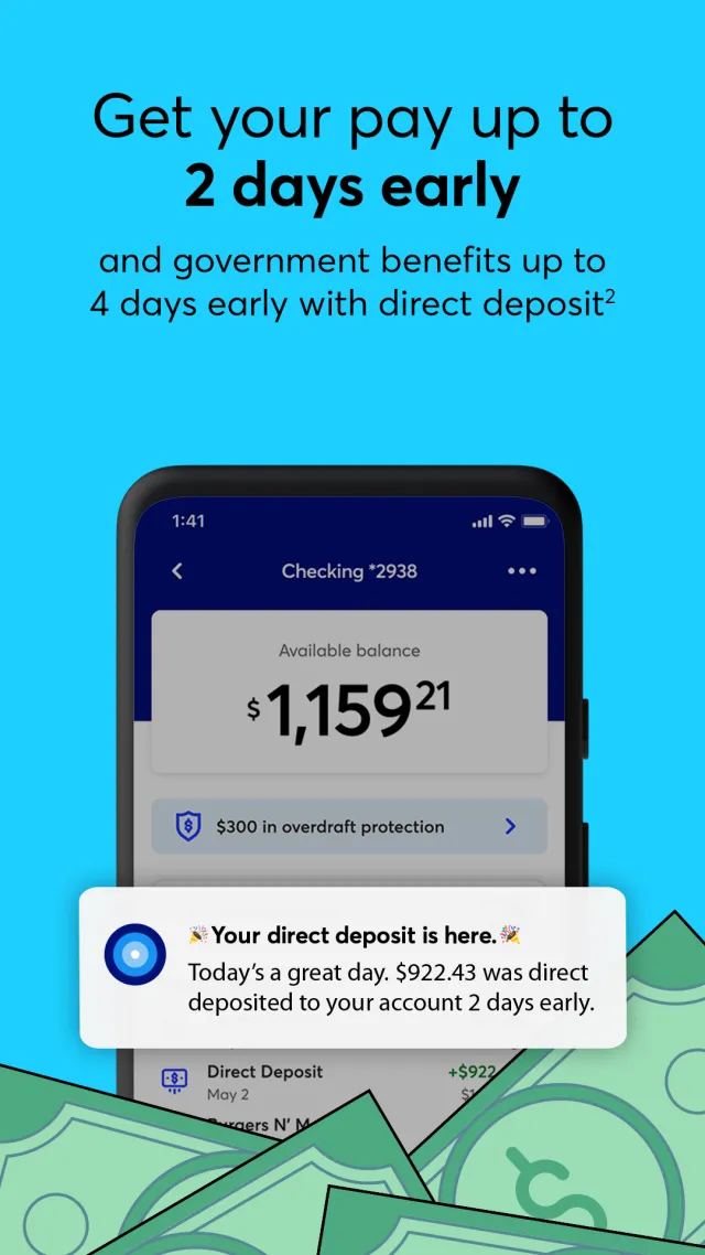 GO2bank: Mobile banking - Screen 3
