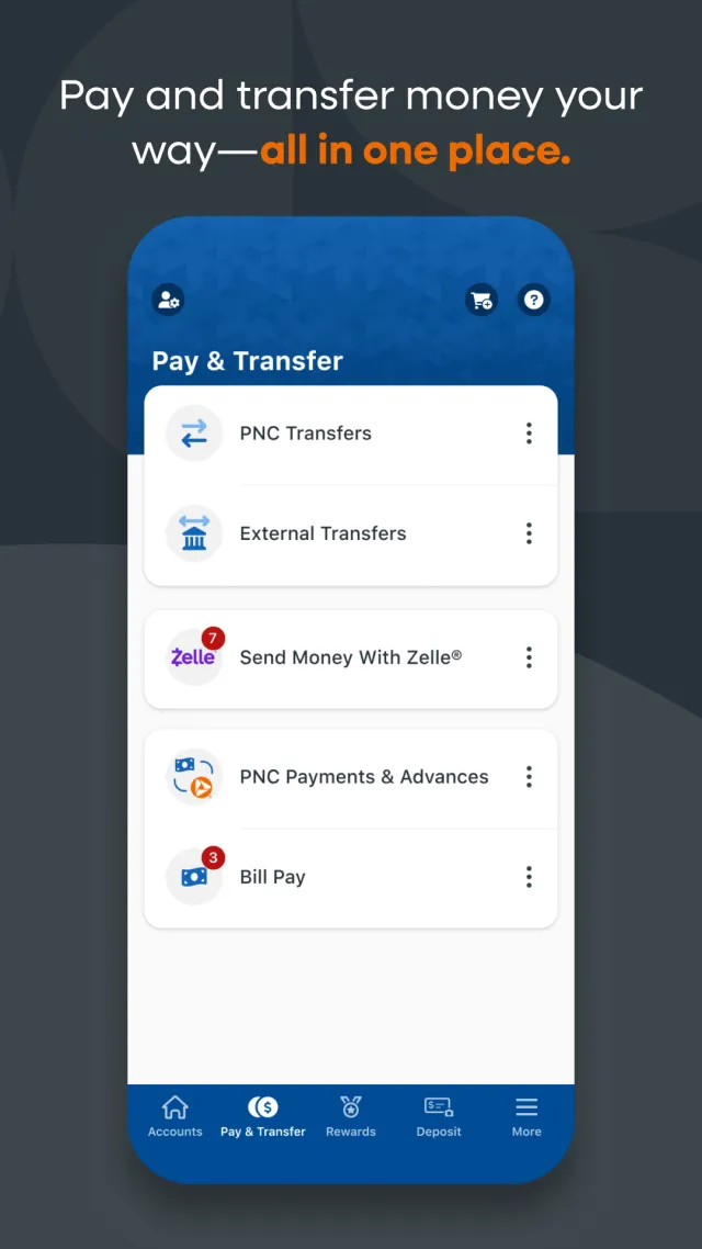 PNC Mobile - Screen 2