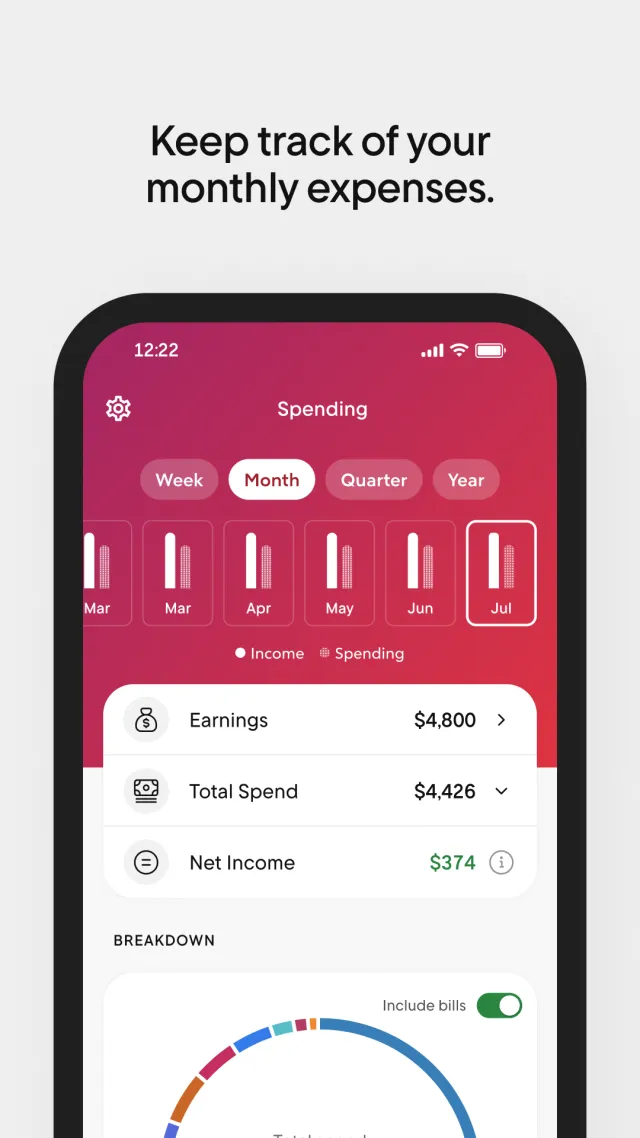 Rocket Money - Bills & Budgets - Screen 3