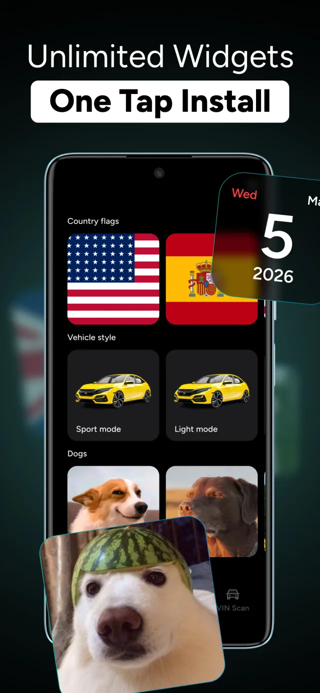 Car Dashboard Widgets - HiCar - Screen 6