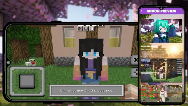 Girlfriend Mod for Minecraft - Screen 2