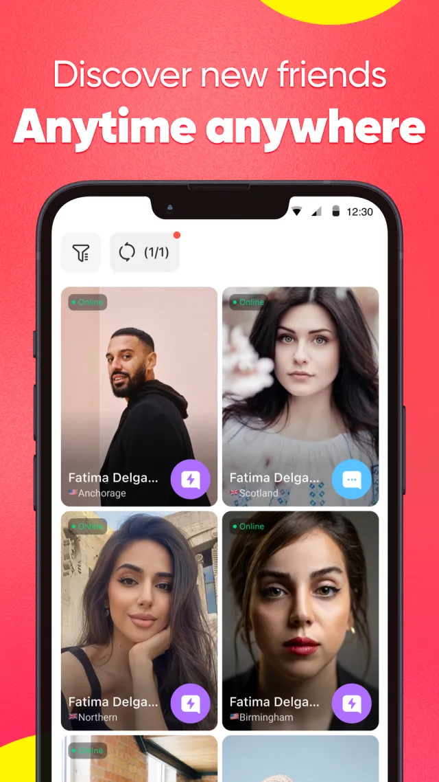 HOLLA - Video Call - Screen 2
