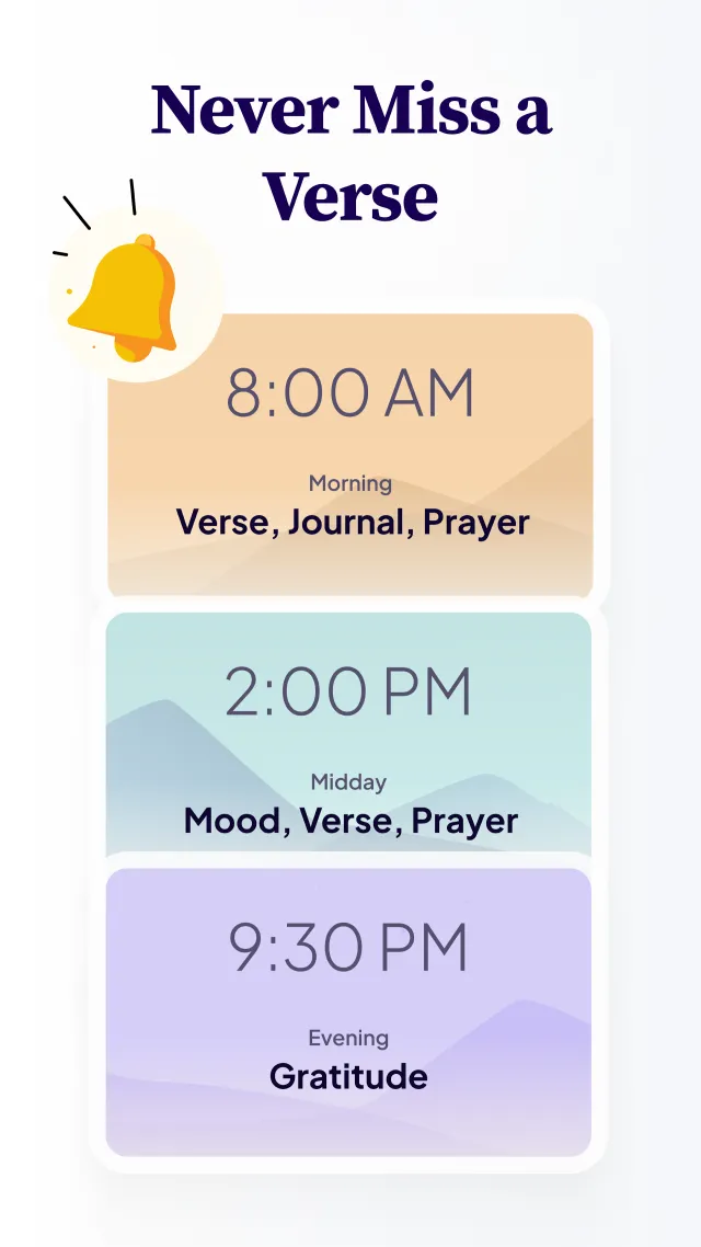 Simple Bible Daily Verse Alarm - Screen 3