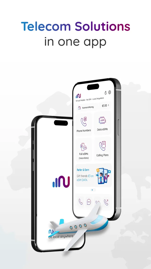 Numero: Number - Data - Call - Screen 1