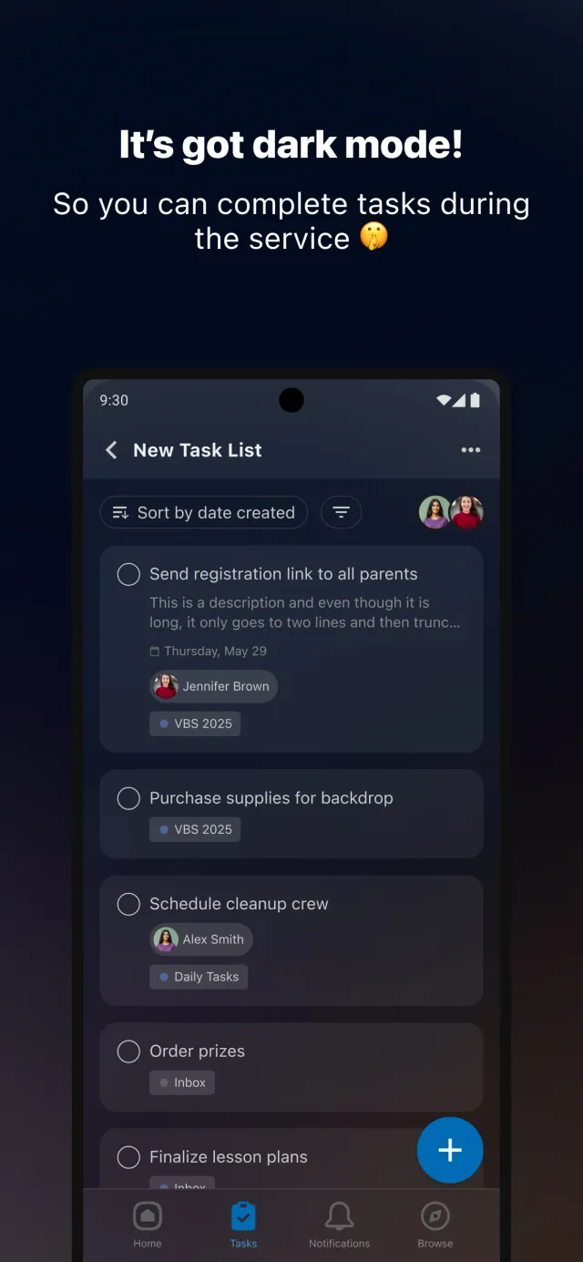 Planning Center - Screen 5