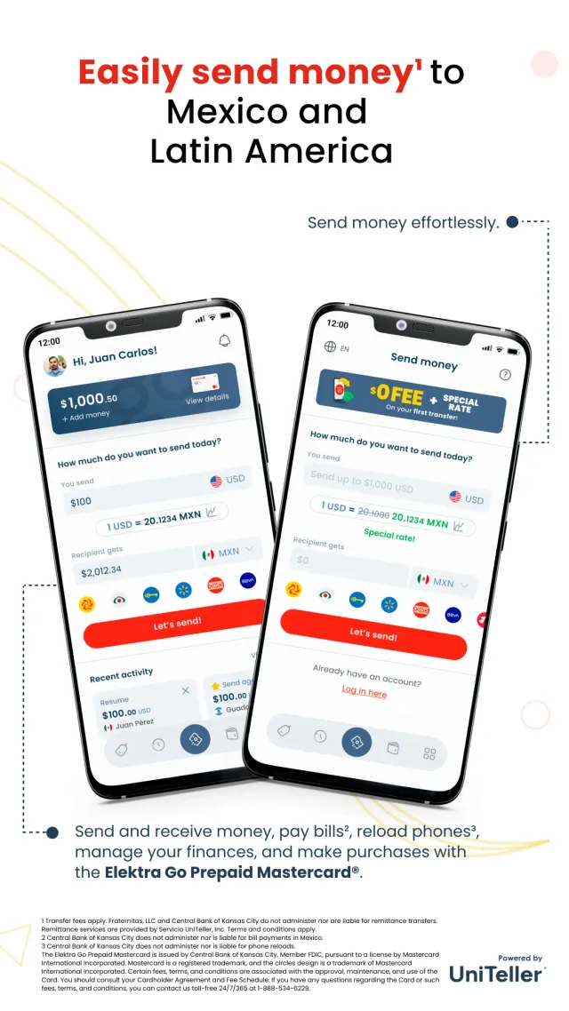 Elektra Go: Money Transfer - Screen 3