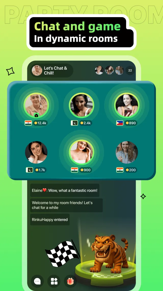 Recho-Live, Video Chat & Room - Screen 4