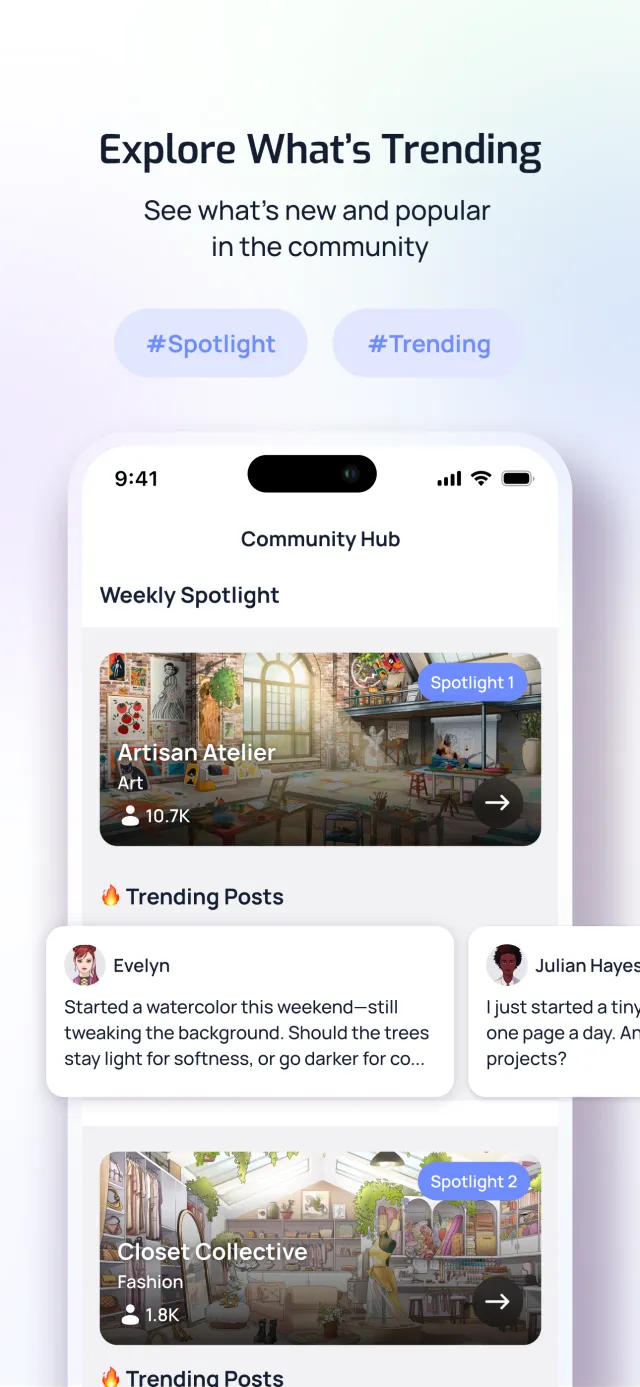 NOVA Community - Screen 5
