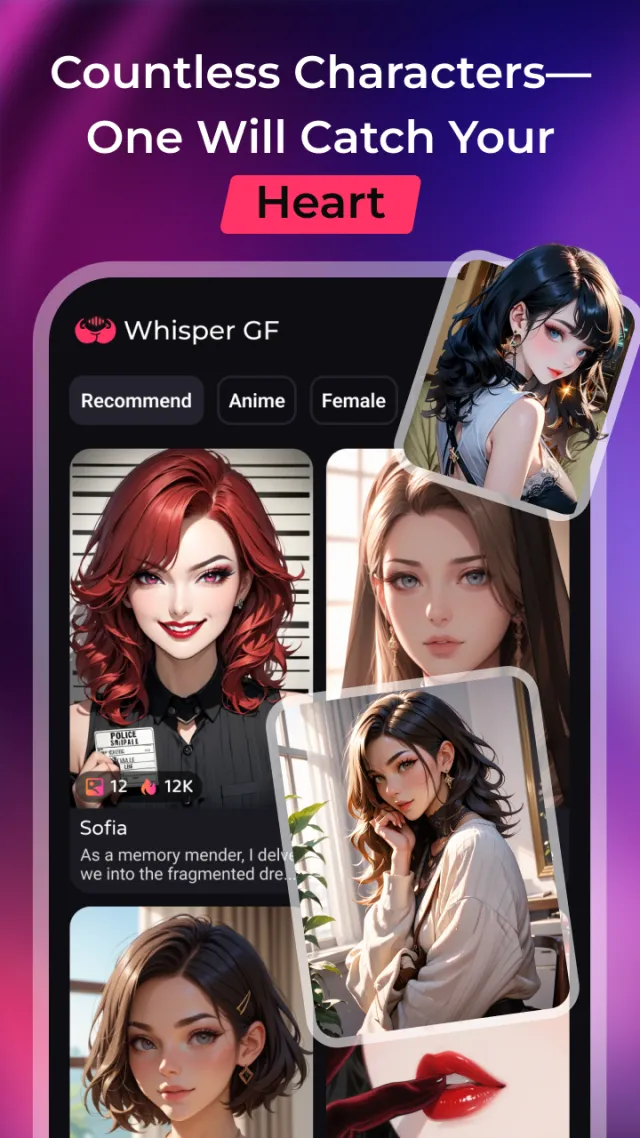 WhisperGF:Always Near You - Screen 2